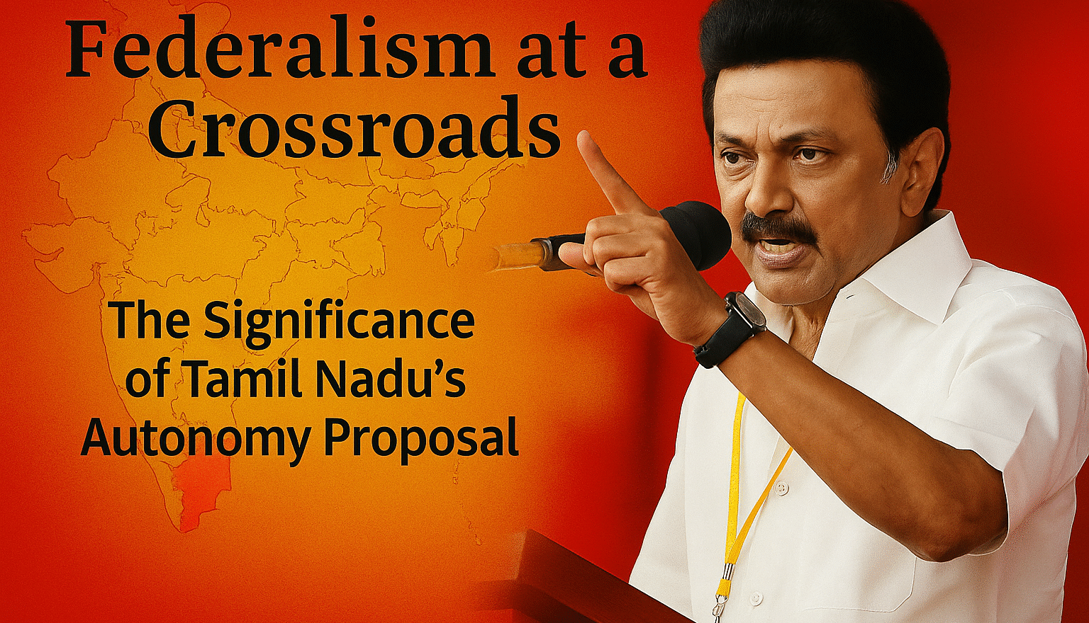 Federalism at a Crossroads: The Significance of Tamil Nadu’s Autonomy Proposal