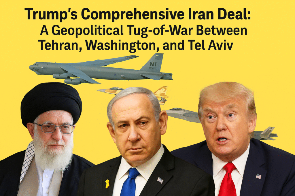 Trump’s Comprehensive Iran Deal: A Geopolitical Tug-of-War Between Tehran, Washington, and Tel Aviv